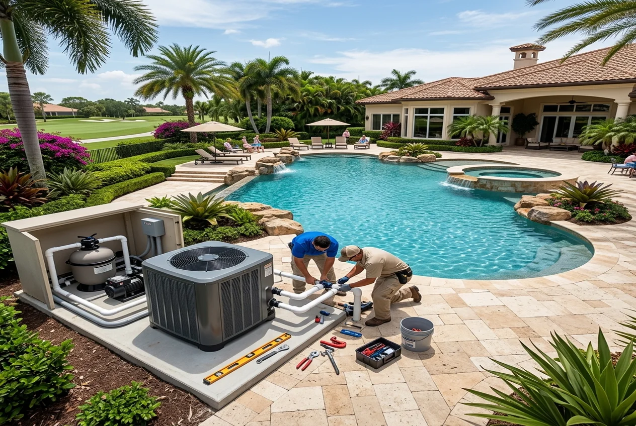 Pool Heater Installation