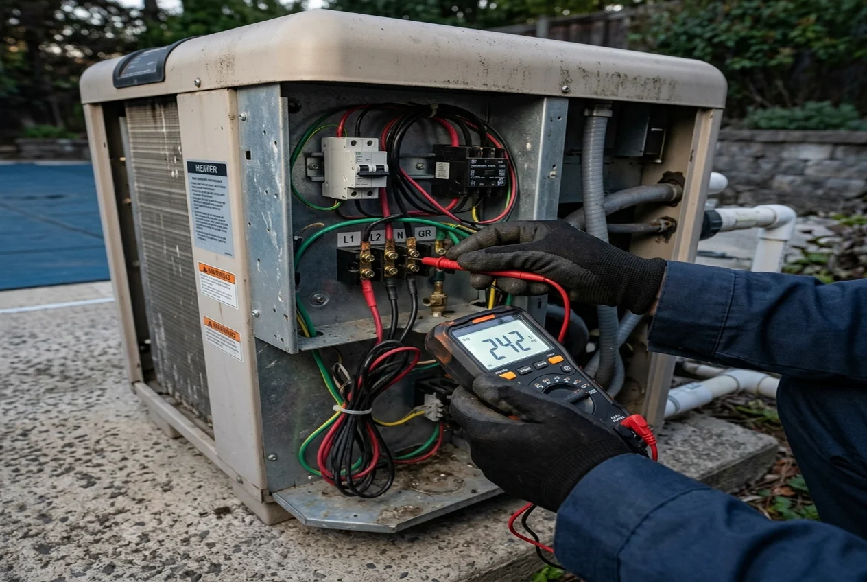 A/C Now Pool Heating Service Install