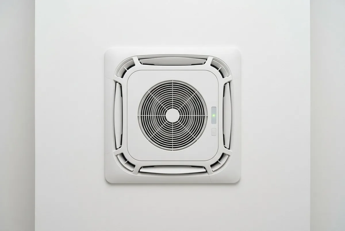 Four-way ceiling cassette, the indoor unit of a multi-zone commercial ductless system