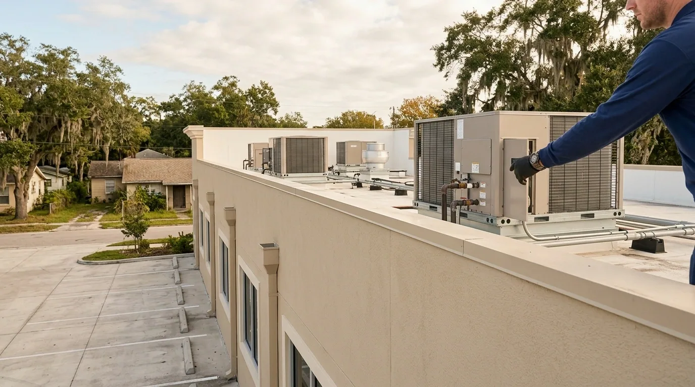 Heavy Commercial Air Conditioner Installation
