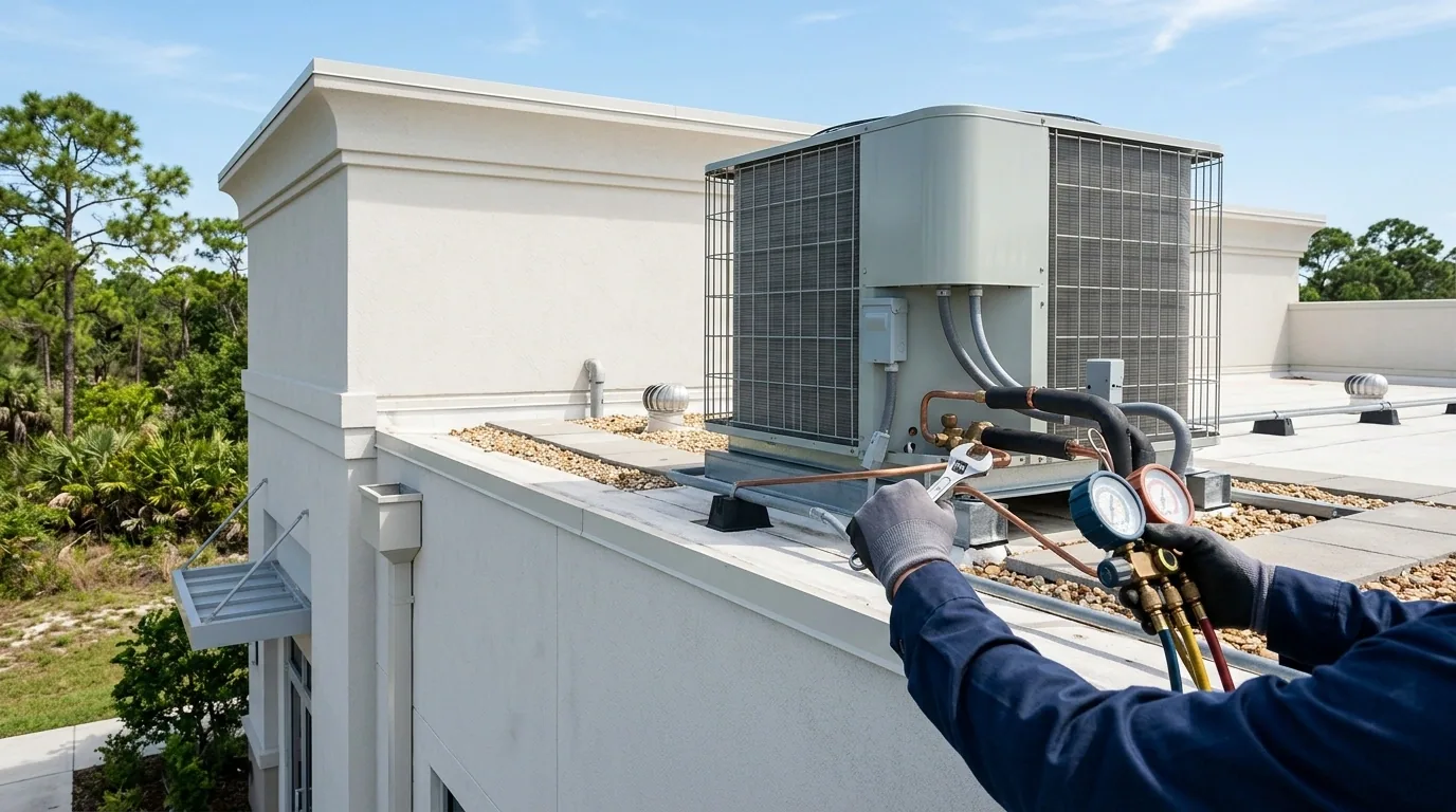 Heavy Commercial Air Conditioner Installation