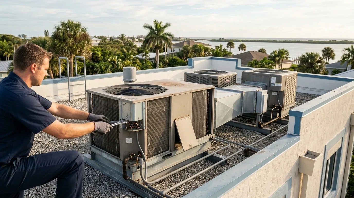Heavy Commercial Air Conditioner Installation