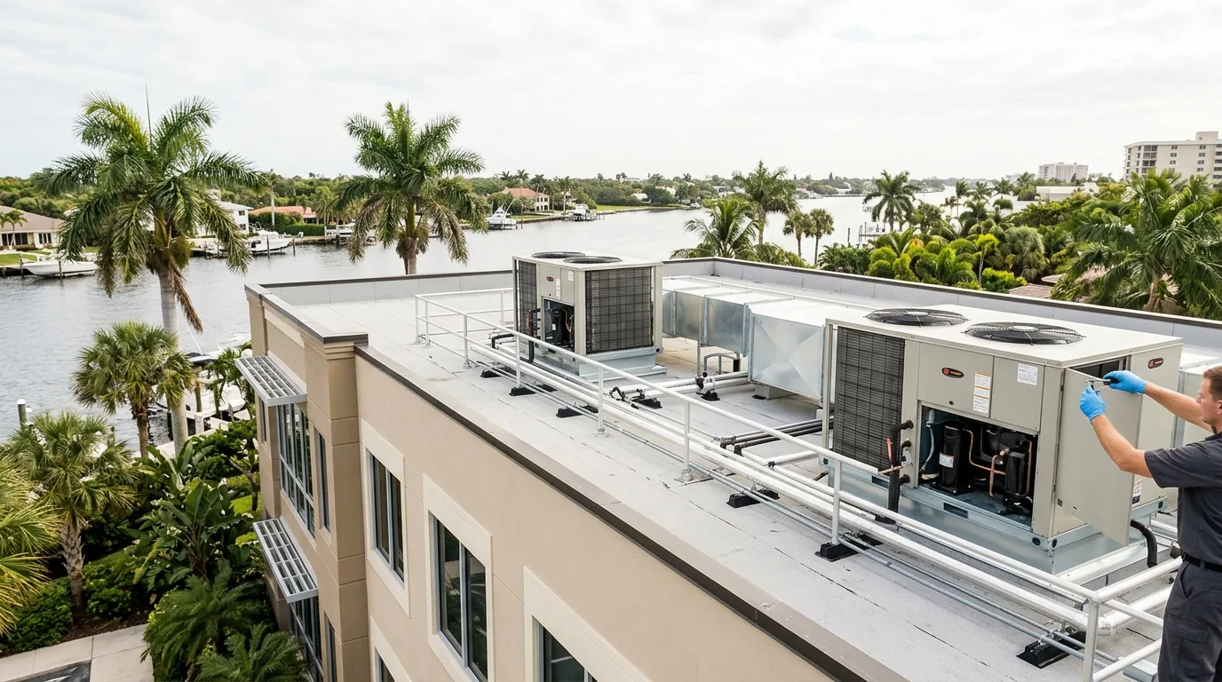 Heavy Commercial Air Conditioner Installation