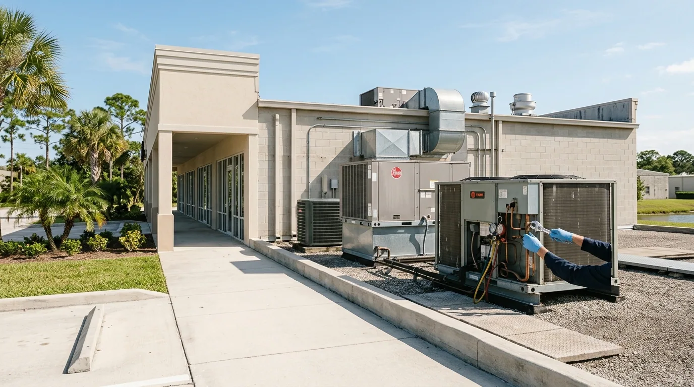 Heavy Commercial Air Conditioner Installation