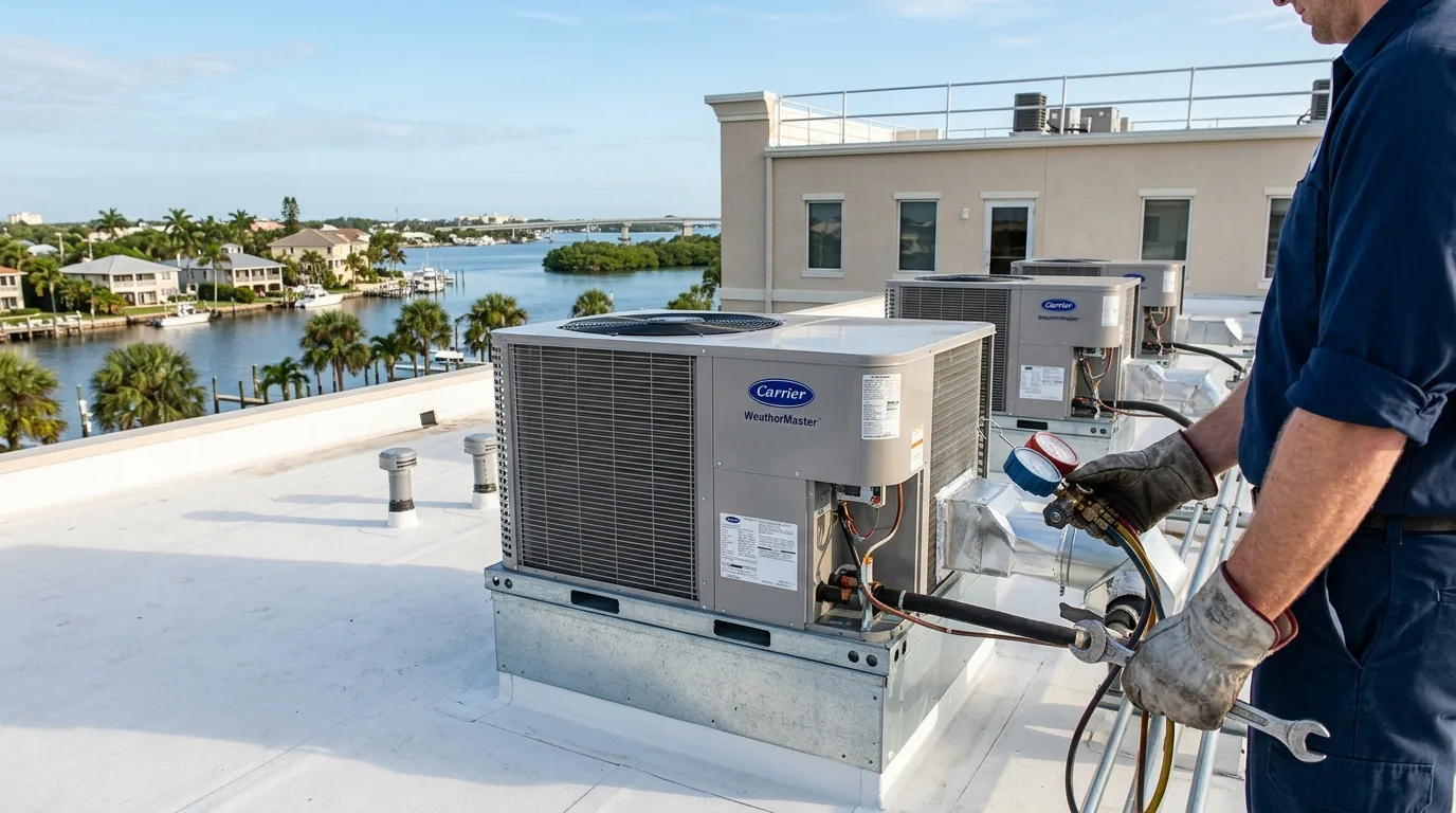 Heavy Commercial Air Conditioner Installation