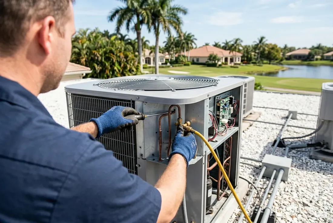 Commercial HVAC Rooftop Condensers