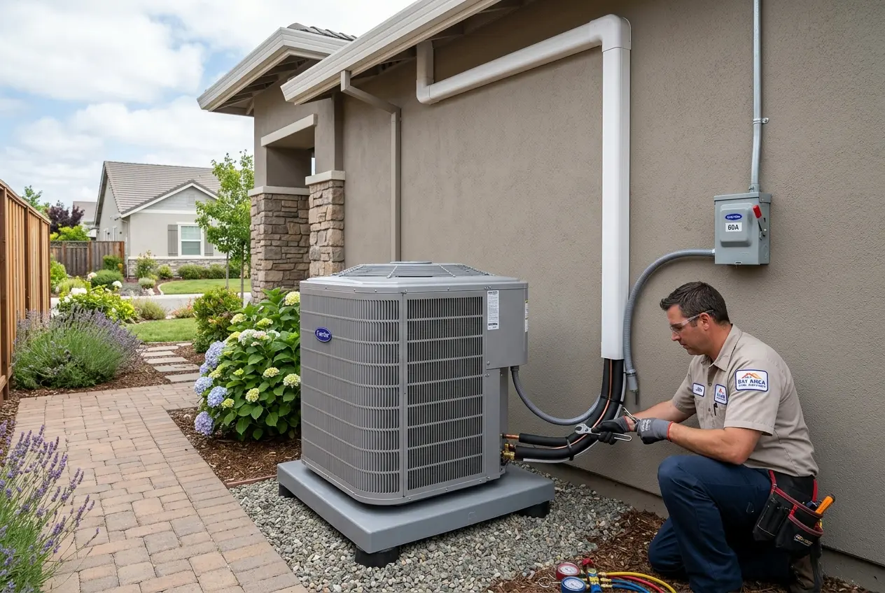 Residential Condenser Installation