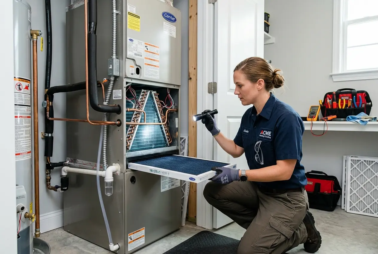 Air Handler Maintenance Inspection